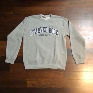 Starved Rock Gray Sweatshirt